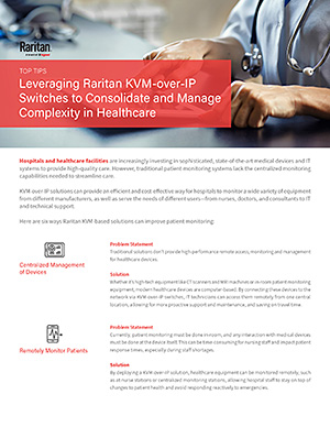 Six ways KVM can improve patient monitoring
