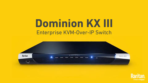 Dominion KX III — The World’s Leading KVM-over-IP Switch